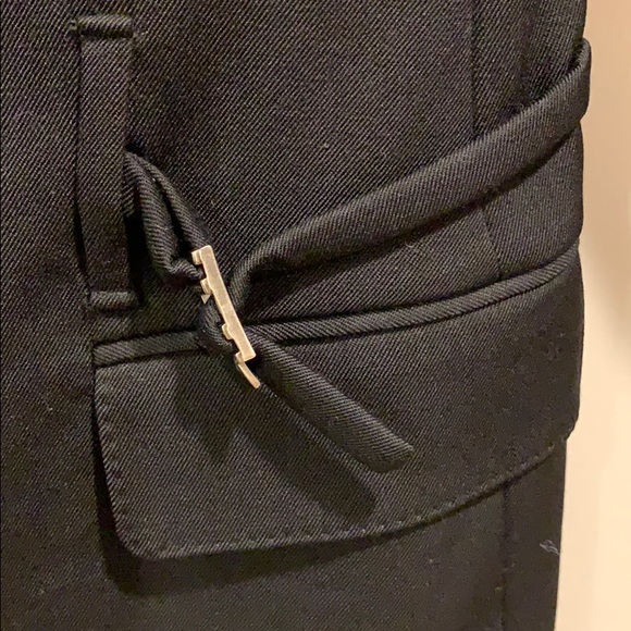 SOLD Vtg Gucci Black Wool Blazer Sz 44 (US 8) - Picture 7 of 9